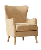 Dorothy Upholstered Armchair with Rubber Wood & Durable Legs