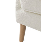 Dorothy Upholstered Armchair with Rubber Wood & Durable Legs