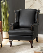 Wilhelm Genuine Leather Armchair