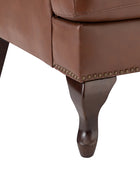 Wilhelm Genuine Leather Armchair