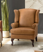 Wilhelm Genuine Leather Armchair