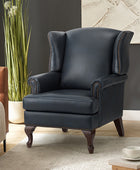 Wilhelm Genuine Leather Armchair