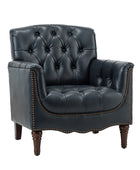 Enrique Genuine Leather Armchair