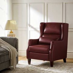 Kanstantin Genuine Leather Armchair