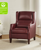 Kanstantin Genuine Leather Armchair