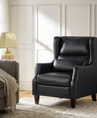 Kanstantin Genuine Leather Armchair