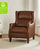 Kanstantin Genuine Leather Armchair