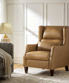 Kanstantin Genuine Leather Armchair