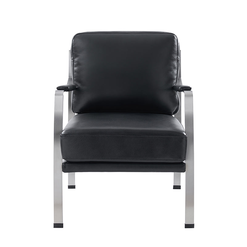 Giuseppe Modern Genuine Leather Armchair