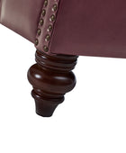 Wladimir Traditional Genuine Leather Armchair