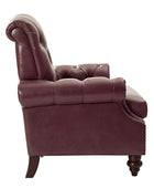 Wladimir Traditional Genuine Leather Armchair