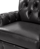 Wladimir Traditional Genuine Leather Armchair