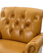 Wladimir Traditional Genuine Leather Armchair