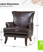 Brooklyn Vegan Leather Armchair