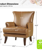 Brooklyn Vegan Leather Armchair