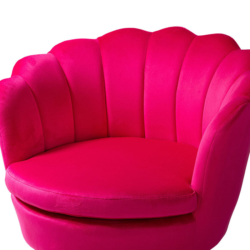 Scalloped chair pink hot sale