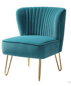 Ainhoa Velvet Tufted Back Side Chair