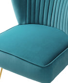 Ainhoa Velvet Tufted Back Side Chair