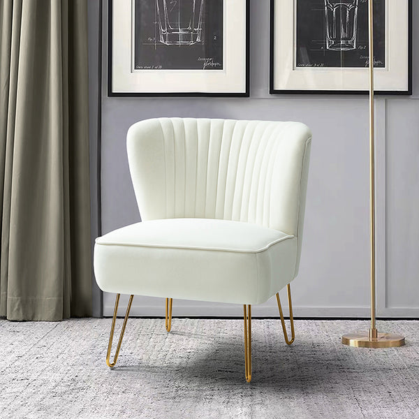 Shop Ainhoa Velvet Tufted Side Chair - Hulala Home