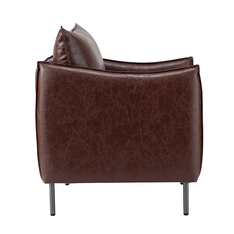 Felix Faux Leather Armchair