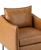 Felix Faux Leather Armchair