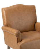 Austin Vegan Leather Armchair - Hulala Home