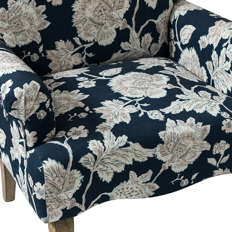 Amy Floral Chair Upholstery Fabric