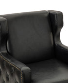 Baptiste Vegan Leather Armchair