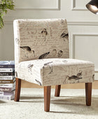 Heinrich Andreas Armless Accent Chair