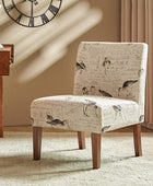 Heinrich Andreas Armless Accent Chair