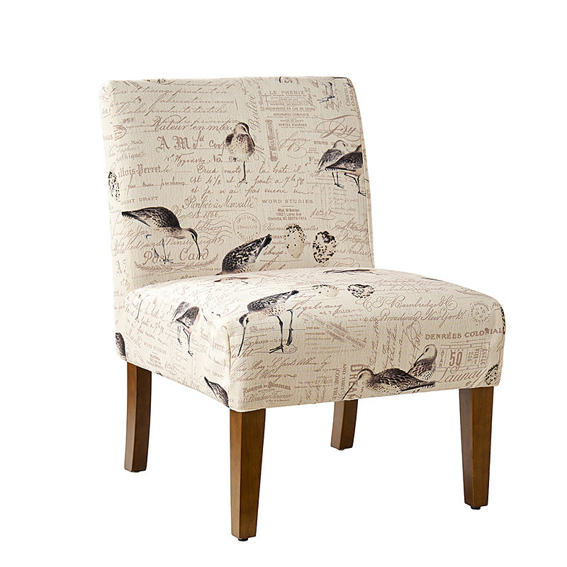 Heinrich Andreas Armless Accent Chair