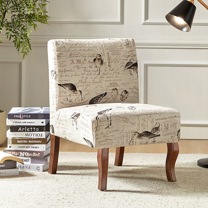 Heinrich Andreas Armless Accent Chair