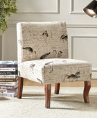 Heinrich Andreas Armless Accent Chair