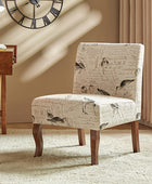 Heinrich Andreas Armless Accent Chair