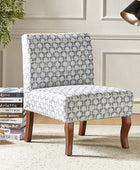 Heinrich Andreas Armless Accent Chair