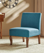 Heinrich Andreas Armless Accent Chair