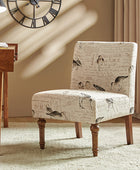 Heinrich Andreas Armless Accent Chair