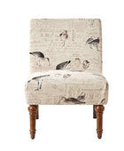 Heinrich Andreas Armless Accent Chair