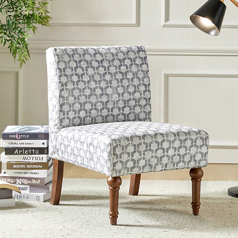 Heinrich Andreas Armless Accent Chair