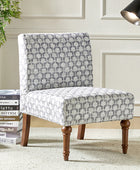 Heinrich Andreas Armless Accent Chair