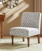 Heinrich Andreas Armless Accent Chair