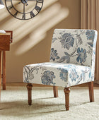 Heinrich Andreas Armless Accent Chair