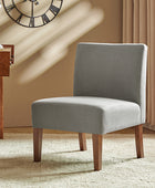 Heinrich Andreas Armless Accent Chair