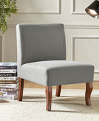 Heinrich Andreas Armless Accent Chair