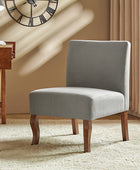 Heinrich Andreas Armless Accent Chair