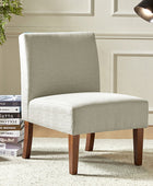 Heinrich Andreas Armless Accent Chair