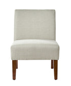 Heinrich Andreas Armless Accent Chair