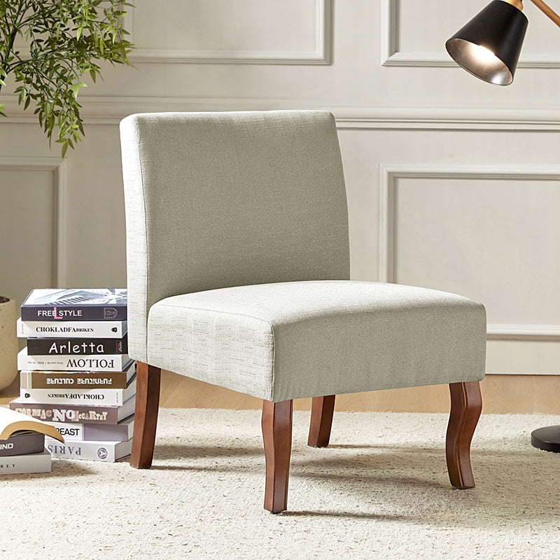 Heinrich Andreas Armless Accent Chair