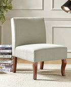 Heinrich Andreas Armless Accent Chair