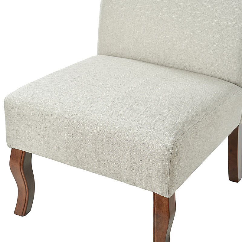 Heinrich Andreas Armless Accent Chair